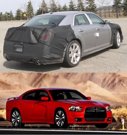 Седан Dodge Charger SRT8 с таким же мотором…