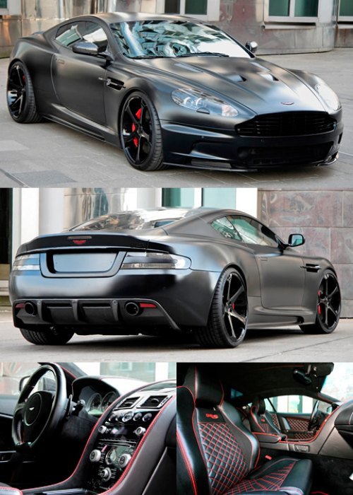 Внутреннее убранство обычного купе Aston Martin…