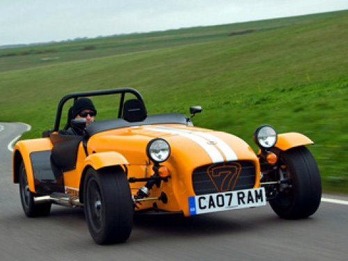 «Открытка» Caterham Seven Supersport оснащена…