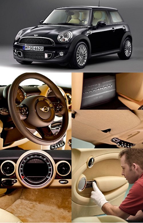 Для особой серии Mini Inspired by Goodwood…