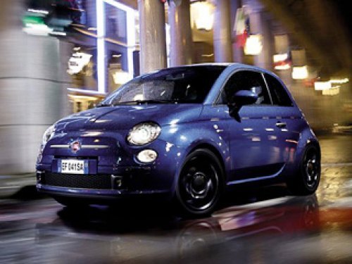 Особая серия городского автомобильчика Fiat 500…