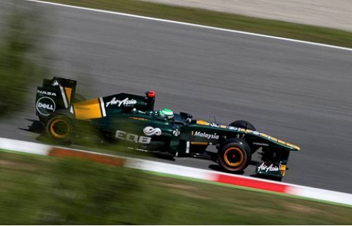 Исторического достижения для Team Lotus в субботу…