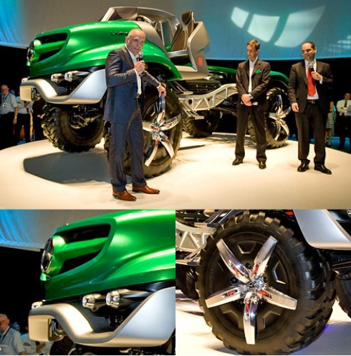 За последние 60 лет модель Mercedes-Benz Unimog…