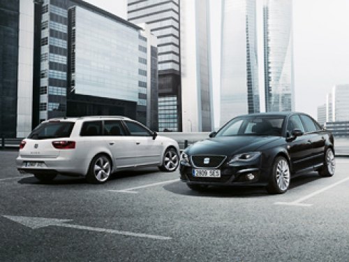 Анфас модель Seat Exeo 2012 модельного года…
