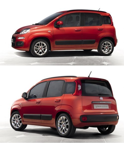 Третье поколение хэтчбека Fiat Panda выглядит…