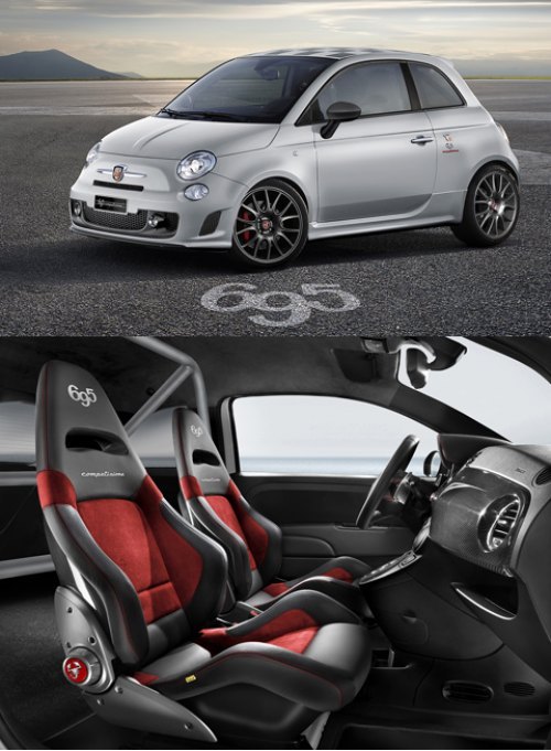 Внешность и салон Abarth 695 Competizione — под…