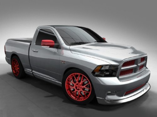 Автомобиль Dodge Ram 1500 Sport украшен…
