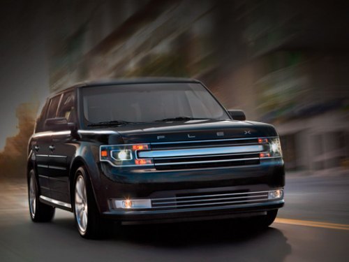 Анфас Ford Flex стал выглядеть непривычно ещё и…