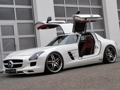 Свой пакет доработок для спорткупе SLS AMG тюнеры…