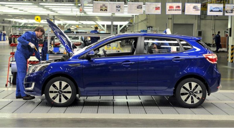 Вероятнее всего, объем багажника хэтчбека Kia Rio…