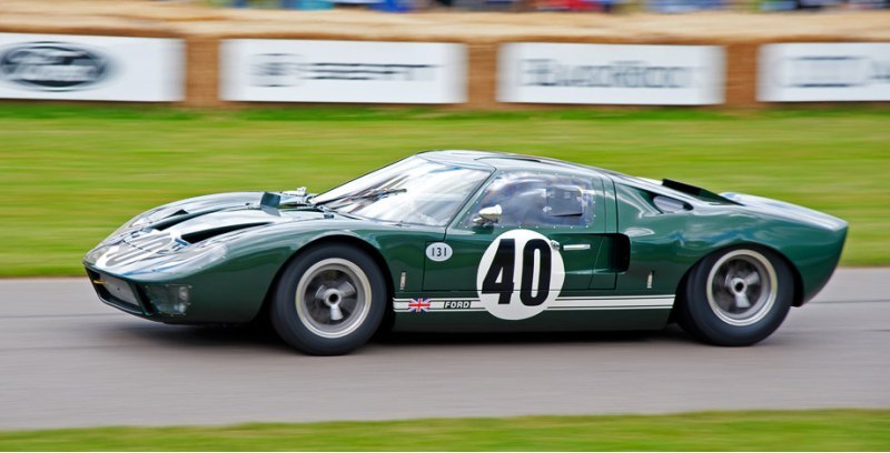 Ford GT40 1965 года с двигателем V8 4.7 — гнев,…