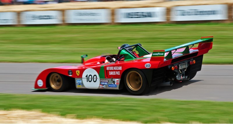 На прототипе Ferrari 312PB, взявшем серебро в…
