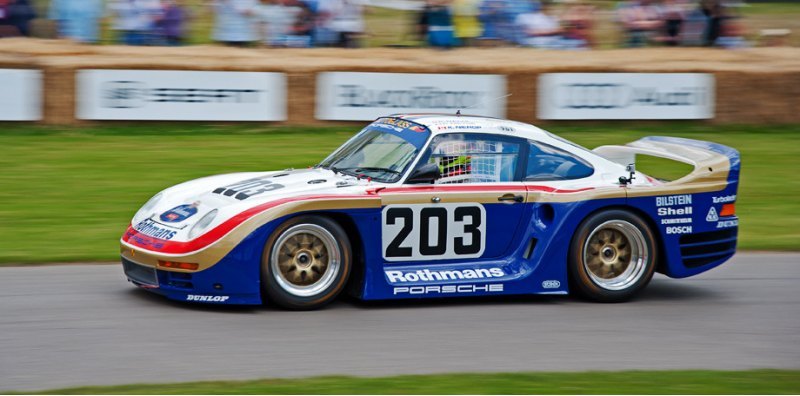 Porsche 961 1986 года — тоже из заводского музея.…