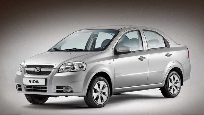 От модели Chevrolet Aveo прошлого поколения…