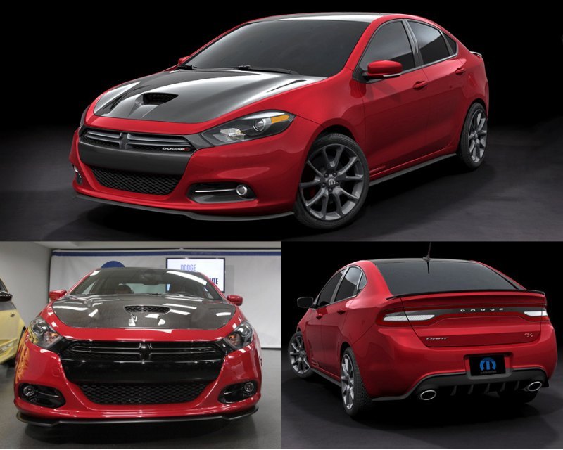 Для таких тюнинг-забав внешность седана Dodge…
