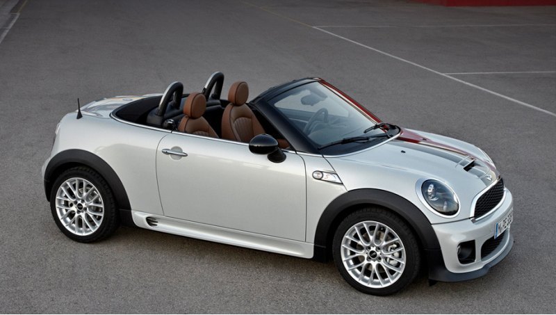 Так же как и хэтчбек, родстер Mini предлагается…
