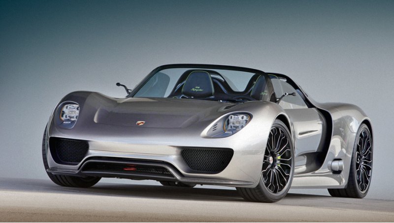В оснащение родстера Porsche 918 Spyder попадут…