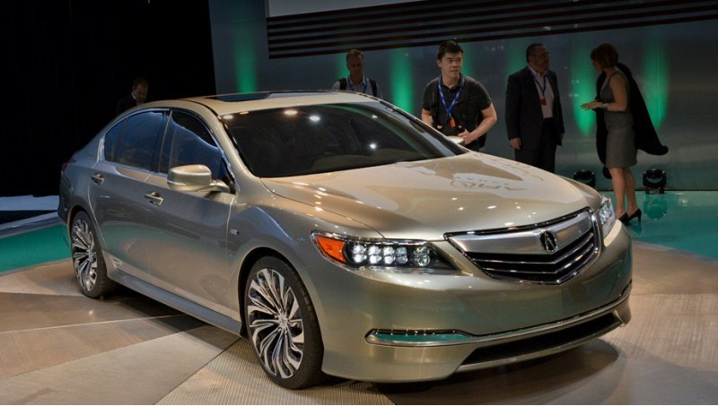 На концепте Acura RLX дебютировало новое для…