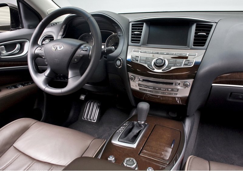 Внутри внедорожника Infiniti JX создается…