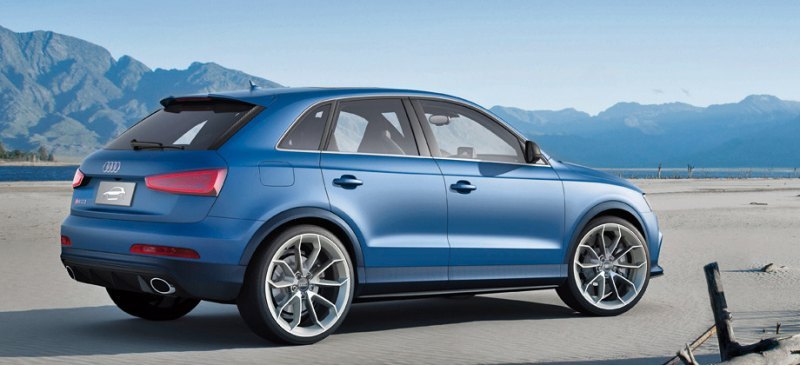 Кроссовер Audi RS Q3 обут в 20-дюймовые колесные…