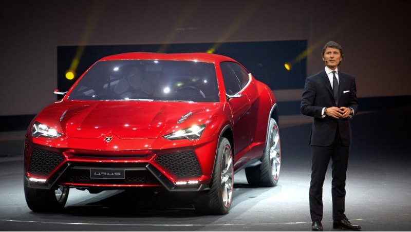 В отличие от Lamborghini LM002 концепт Urus…