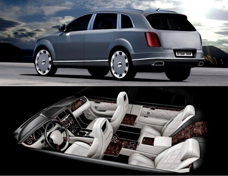 Руль и приборная панель взяты от Audi Q7, а…