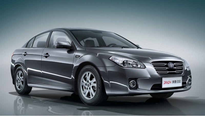 Седан Besturn B50 первым из легковой линейки FAW…