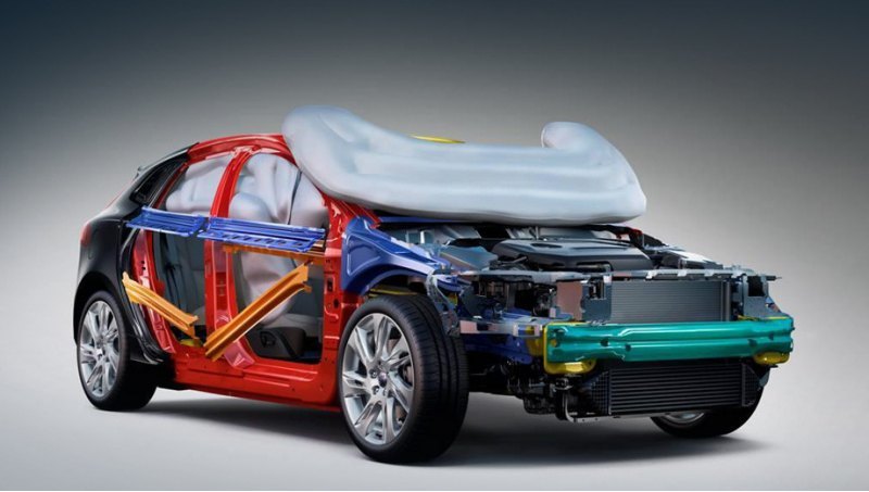 Технология Pedestrian Airbag — ещё одно новшество…