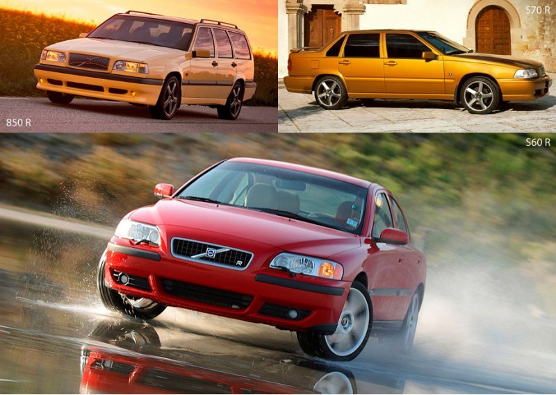 Семейства Volvo 850 R (до 250 сил), Volvo S70 R…