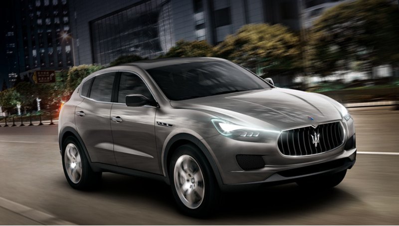 Внедорожник Maserati Kubang, имя которого ещё…