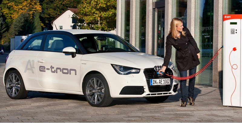Концепт A1 e-tron появился в 2010 году. Это был…