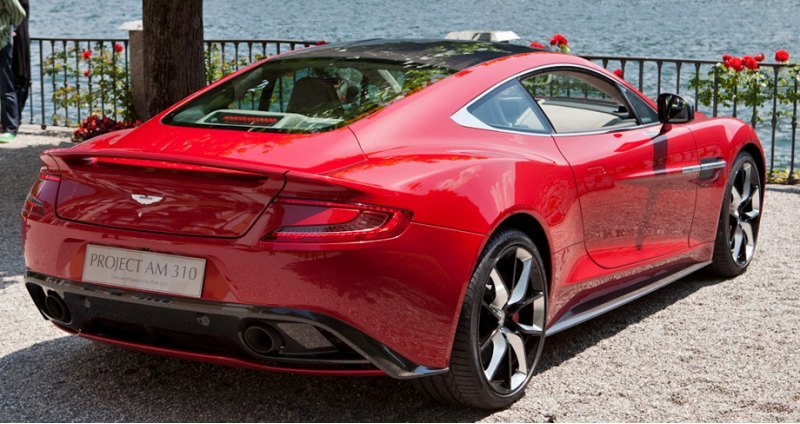 Промышленный вариант купе Vanquish почти один в…
