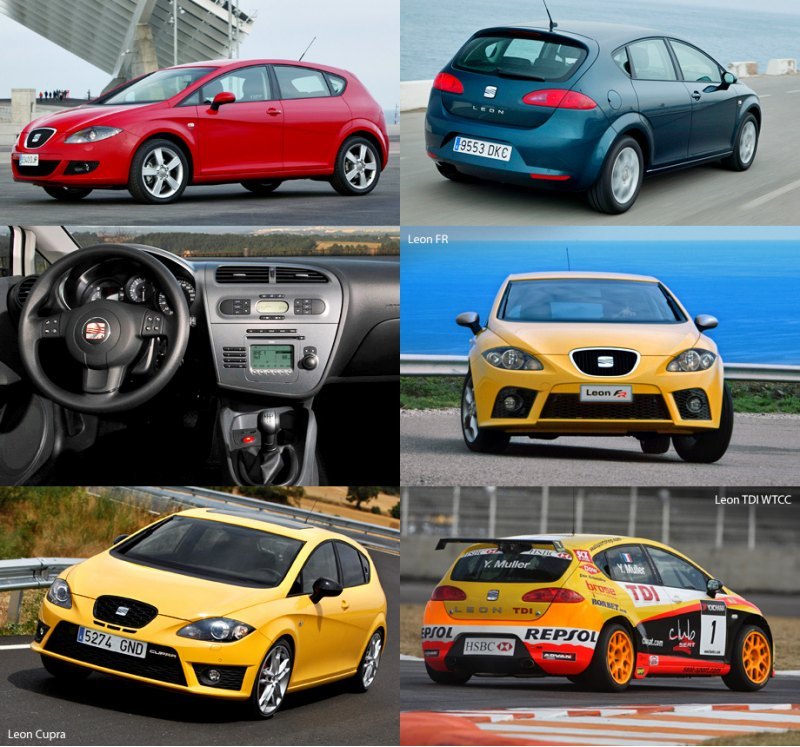 Вторая генерация хэтчбека Seat Leon была…