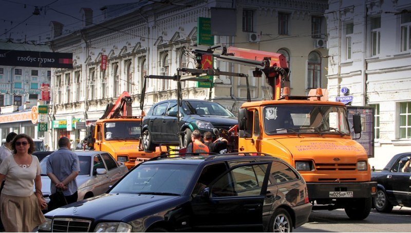 На данный момент собственно эвакуация автомобиля…