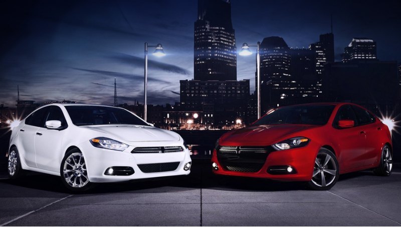 По всей видимости, небольшой седан Dodge Dart…