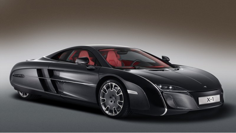 Двухдверка McLaren X-1 длиннее суперкара MP4-12C…