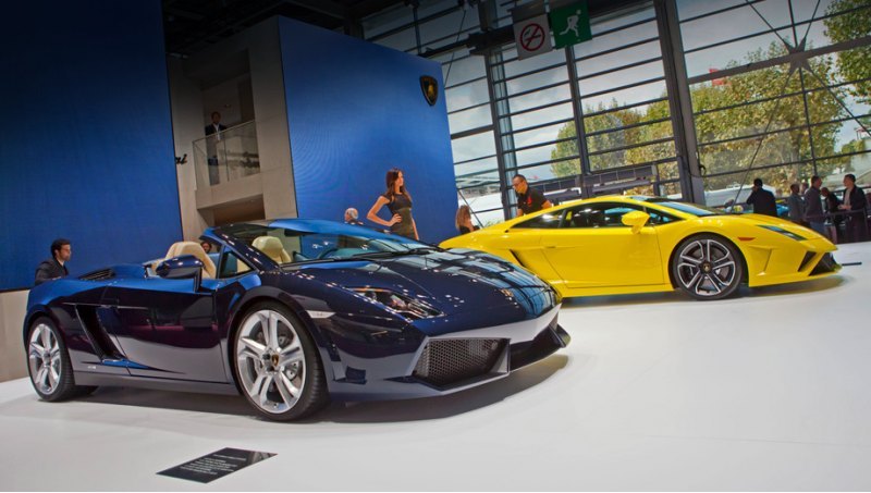 Обновлённые Lamborghini Gallardo поступят на…
