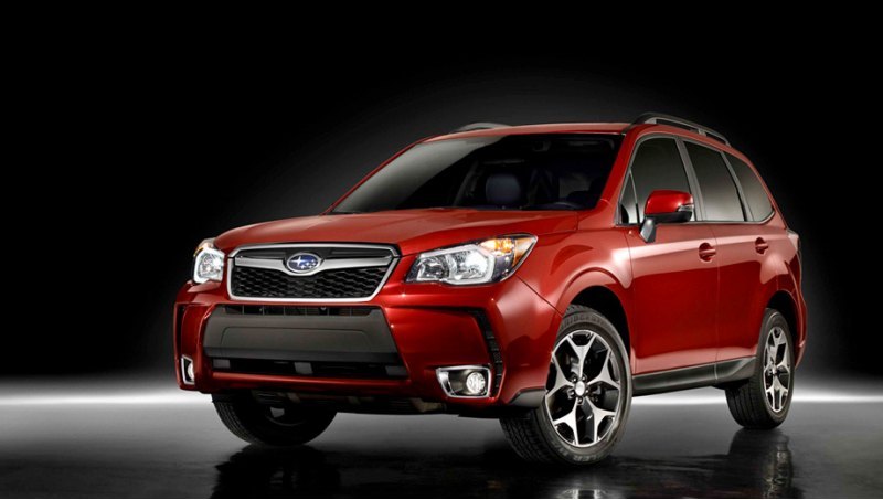 Полноприводник Forester, оснащённый турбомотором,…