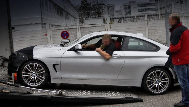 Шпионерам удалось подловить купе BMW 4 Series с…