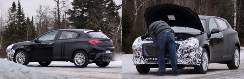 Как и родственница Джульетта, модель Chrysler 100…