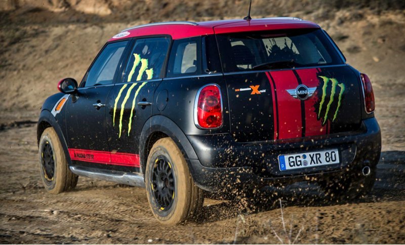 Гоночные внедорожники под личиной Mini Countryman…