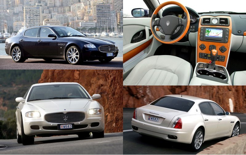 Предыдущее поколение Quattroporte с кузовом…