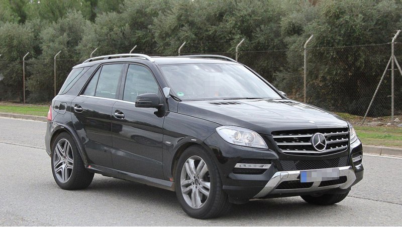 По сравнению с Мерседесом ML, Mercedes MLC…