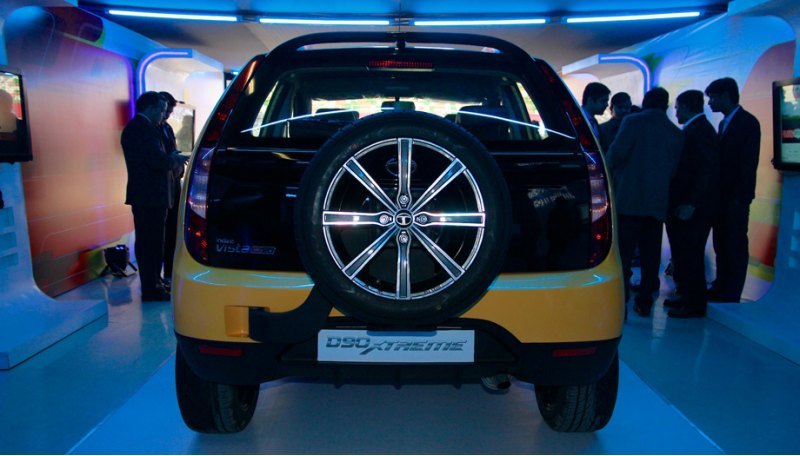 Индийцы построили концепт Tata Vista D90 Xtreme