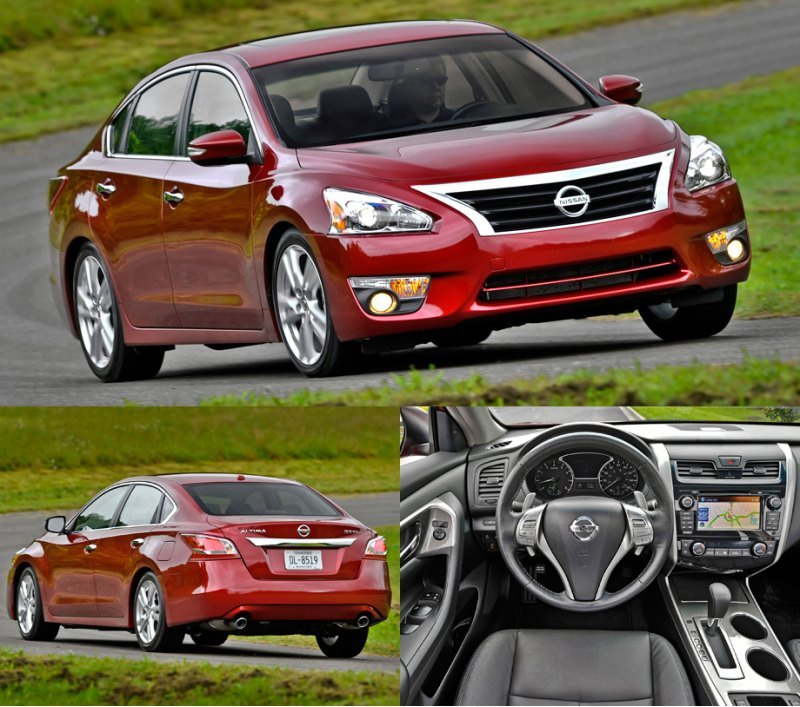 На фотографиях — Nissan Altima. Седан пятого…