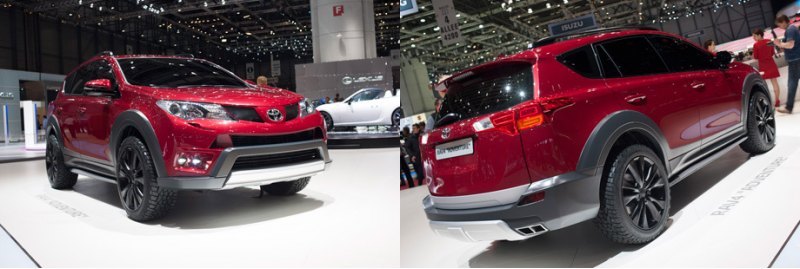 В концепте RAV4 Adventure ради 20-дюймовых дисков…