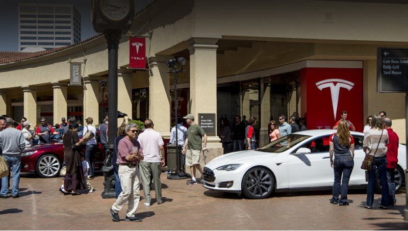 Продажа электромобилей марки Tesla достигла в…