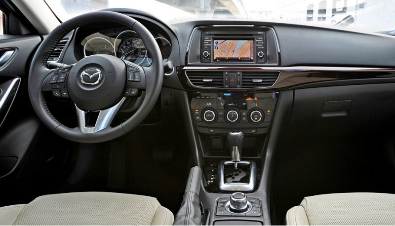 Внутреннее убранство модели Mazda6 покорило…