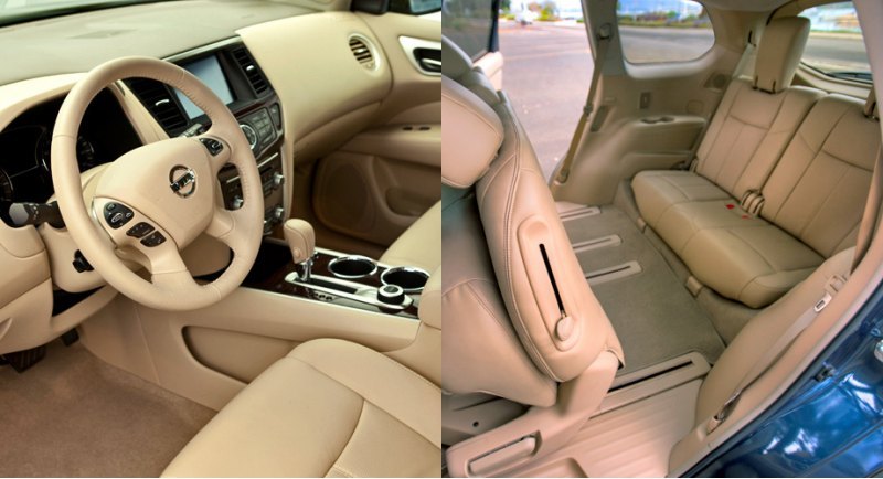 Интерьер кроссовера Nissan Pathfinder заслужил…