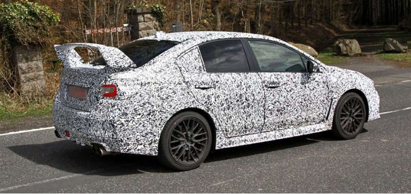По предварительным данным, седан Subaru WRX будет…